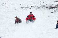 Familias mexiquenses se fueron a divertir el fin de semana al Xinantécatl o Nevado de Toluca