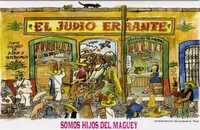 Ilustración de Eduardo del Río, Rius incluida en el libro Somos hijos del maguey: vida, pasión ¿y muerte? del pulque