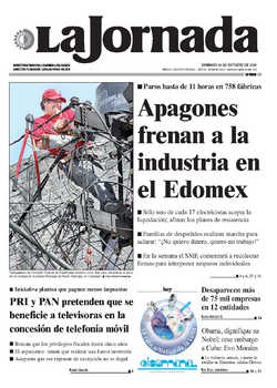 Portada de 2009/10/18. Seleccione para ir a esta edición.