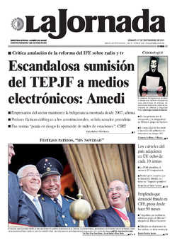 Portada de 2011/09/17. Seleccione para ir a esta edición.