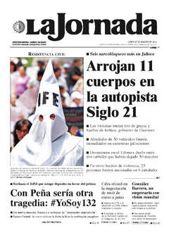 Portada de 2012/08/27. Seleccione para ir a esta edición.