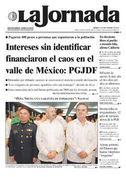 Portada de 2012/09/08. Seleccione para ir a esta edición.