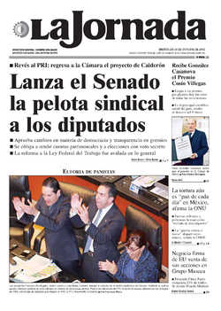 Portada de 2012/10/24. Seleccione para ir a esta edición.