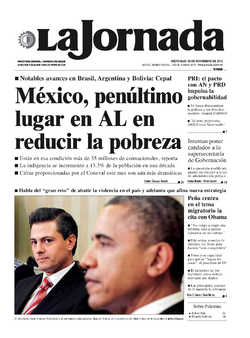 Portada de 2012/11/28. Seleccione para ir a esta edición.