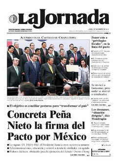 Portada de 2012/12/03. Seleccione para ir a esta edición.