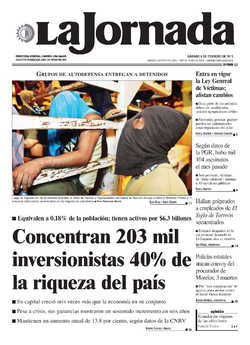 Portada de 2013/02/09. Seleccione para ir a esta edición.