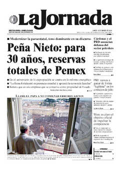 Portada de 2013/03/18. Seleccione para ir a esta edición.