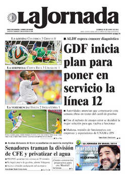 Portada de 2014/06/15. Seleccione para ir a esta edición.