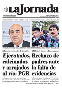 Portada de 2014/11/08. Seleccione para ir a esta edición.