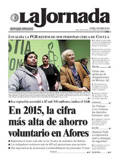 Portada de 2016/01/15. Seleccione para ir a esta edición.