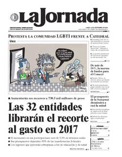 Portada de 2016/09/12. Seleccione para ir a esta edición.