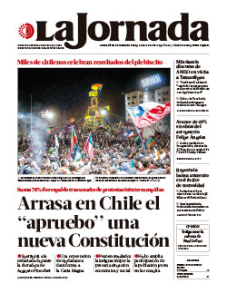 Portada de 2020/10/26. Seleccione para ir a esta edición.