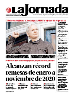 Portada de 2021/01/05. Seleccione para ir a esta edición.