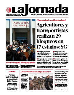 Portada de 2025/11/25. Seleccione para ir a esta edición. Portada de 2025/11/25. Seleccione para ir a esta edición.